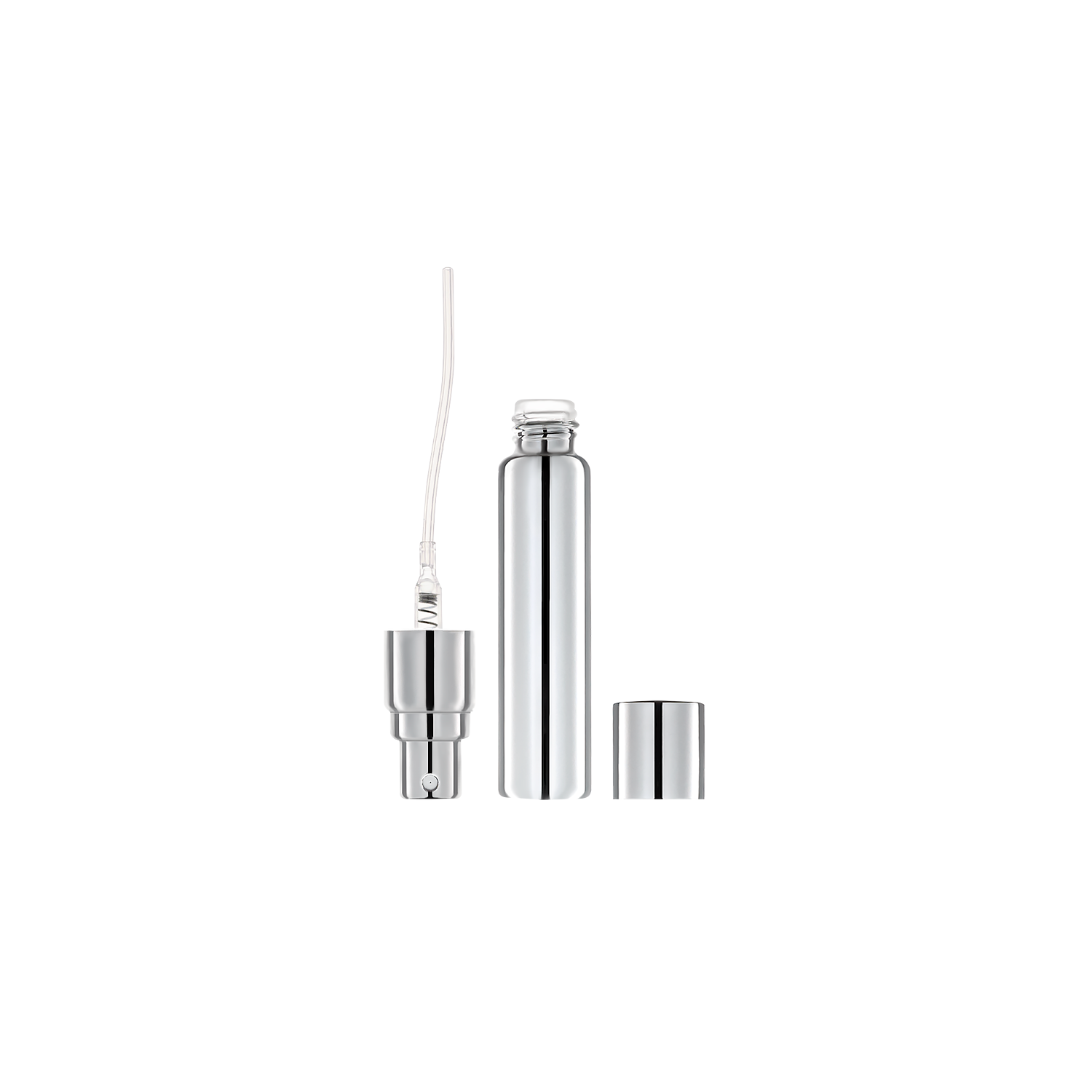 Флакон 5 мл ( spraying)- silver /скло/ metal silver Флакон 5 мл ( spraying)- silver /скло/ metal silver