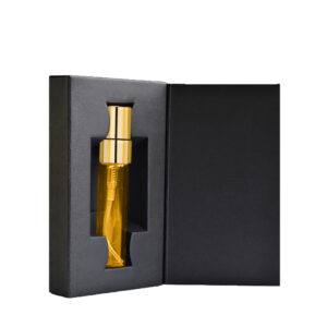 Подарочный набор флакон спрей 5 мл /стекло-brown/металл-gold/Box-Black
