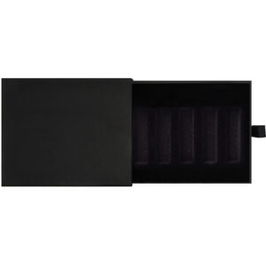Подарунковий набір (Преміум) флакон 5 мл group/of 5 pieces/Box-black (Без флаконів / Без логотипу)