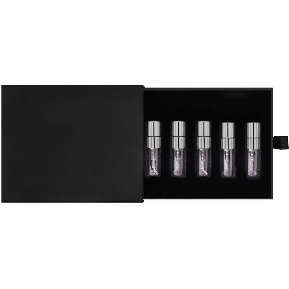Подарунковий набір (Преміум) флакон 5 мл group/of 5 pieces/Box-black (Без флаконів / Без логотипу) Подарунковий набір (Преміум) флакон 5 мл group/of 5 pieces/Box-black (Без флаконів / Без логотипу) - Зображення 4