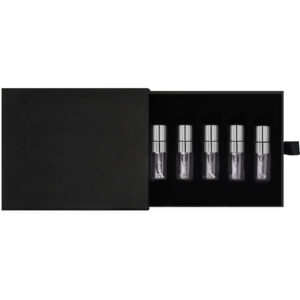 Подарунковий набір (Преміум) флакон 3 мл group/of 5 pieces/Box-black (Без логотипу)