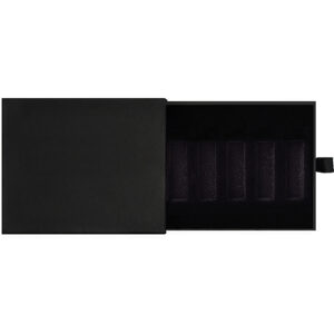 Подарунковий набір (Преміум) флакон 2 мл group/of 5 pieces/Box-black (Без флаконів / Без логотипу))