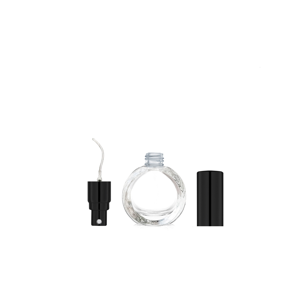 Флакон-спрей 10 мл/ скло /Crystal Drop /Металл-black (New) Флакон-спрей 10 мл/ скло /Crystal Drop /Металл-black (New) - Зображення 4