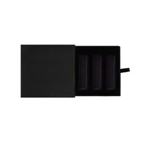 Подарунковий набір (Преміум) флакон 5 мл group/of 3 pieces/Box-black (Без флаконів / Без логотипу)