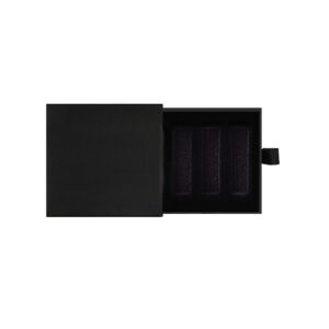 Подарунковий набір (Преміум) флакон 3 мл group/of 3 pieces/Box-black (Без флаконів / Без логотипу)