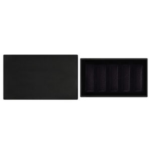 Подарунковий набір (Преміум) флакон 3 мл group/of 5 pieces/Box-black (Без флаконів / Без логотипу) NEW