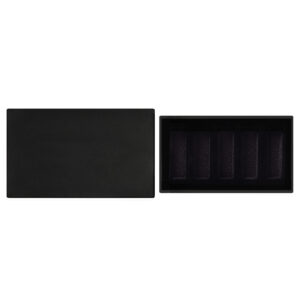 Подарунковий набір (Преміум) флакон 1 мл group/of 5 pieces/Box-black (Без флаконів / Без логотипу) NEW