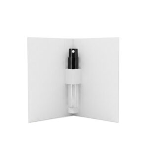 Подарунковий набір флакон спрей 3 мл/скло/пластик- Black/Box-white