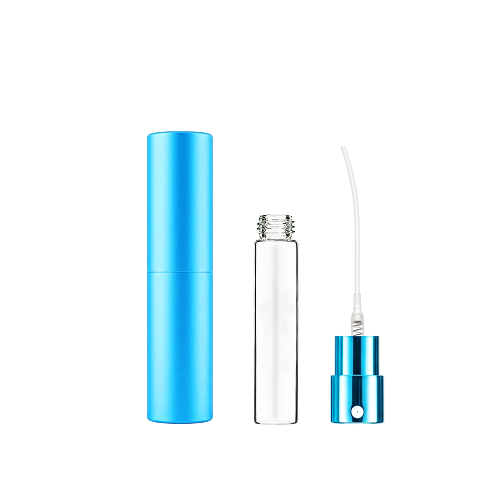 Флакон 5 мл- LightBlue /twist/ метал Флакон 5 мл- LightBlue /twist/ метал