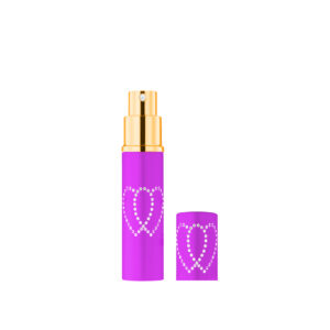 Флакон 10 мл(cap)-Violet/Металл/Two hearts/ New